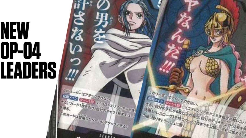 Bandai releases two new&nbsp;leaders