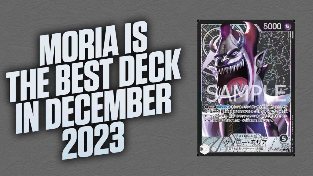 Moria is the best deck for December&nbsp;2023!