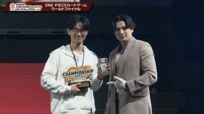 Guan Rong Kuik is the new One Piece Card Game World Champion.