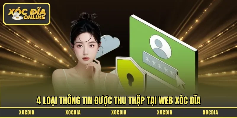 4 loại thông tin được thu thập tại web Xóc Đĩa